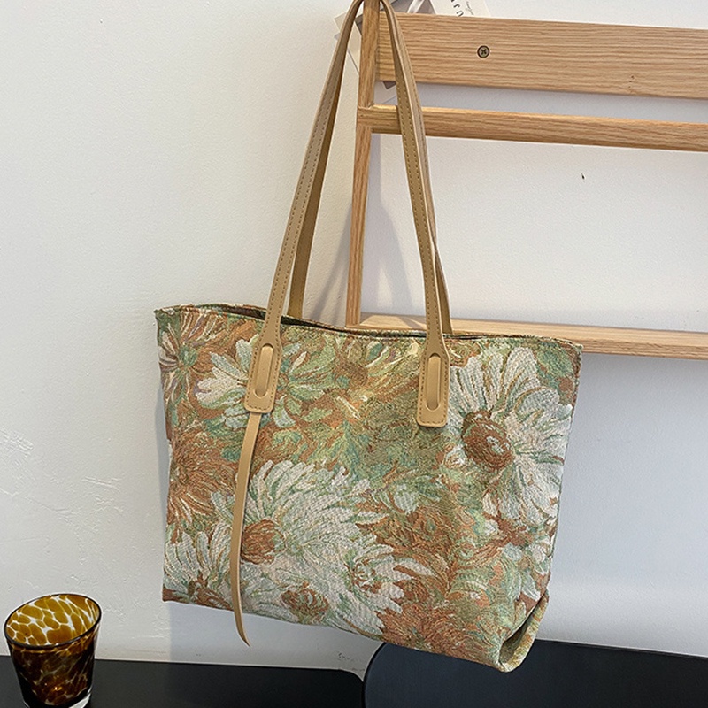 Túi tote IELGY cỡ lớn in họa tiết thời trang cho nữ