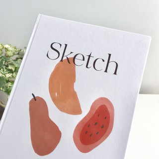 Sổ tay Crabit Sketchbook - Fresh (Trắng)