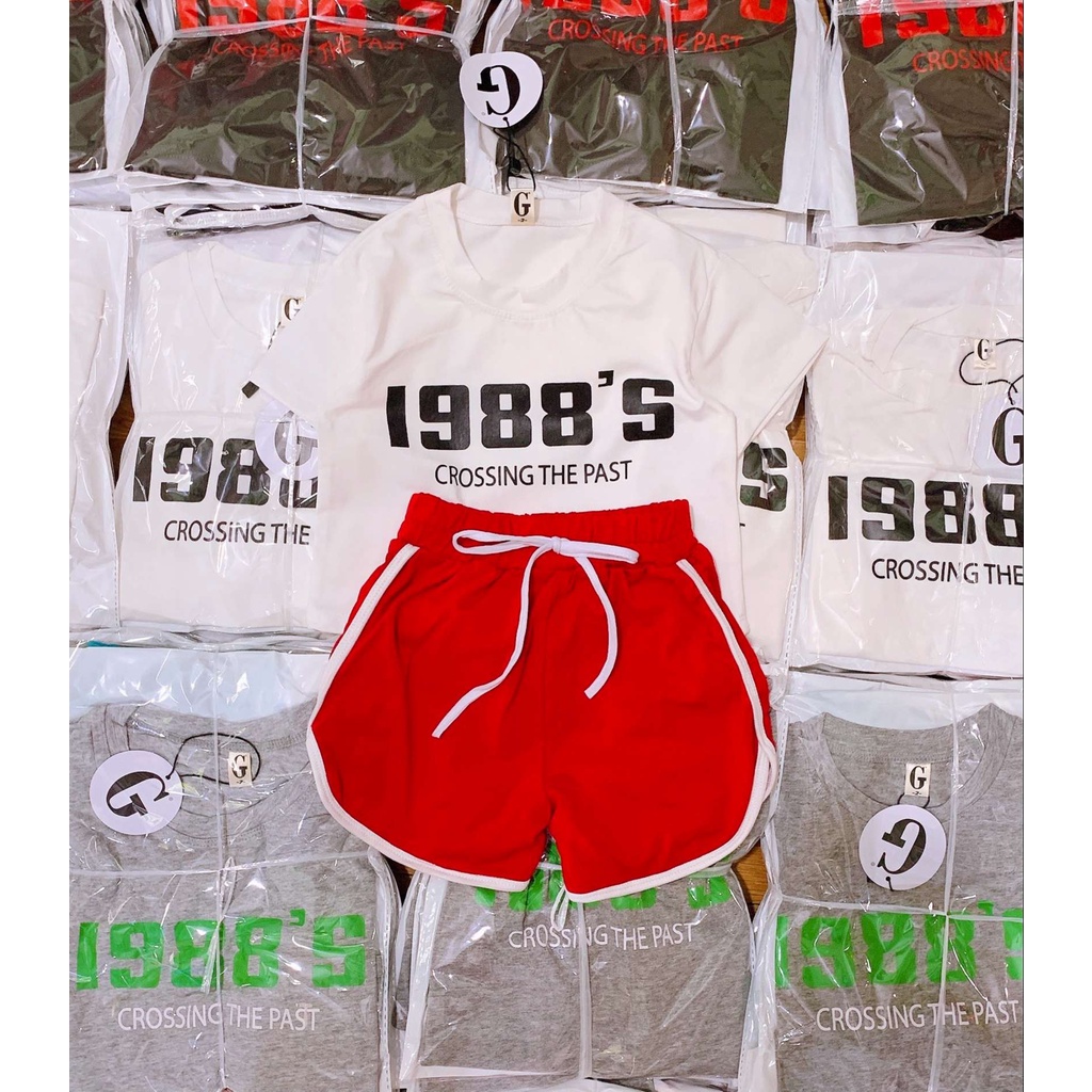 Lyvyshop - (Cotton SG chính phẩm) Bộ quần áo form Croptop siêu dễ thương cho bé gái từ 09-28kg