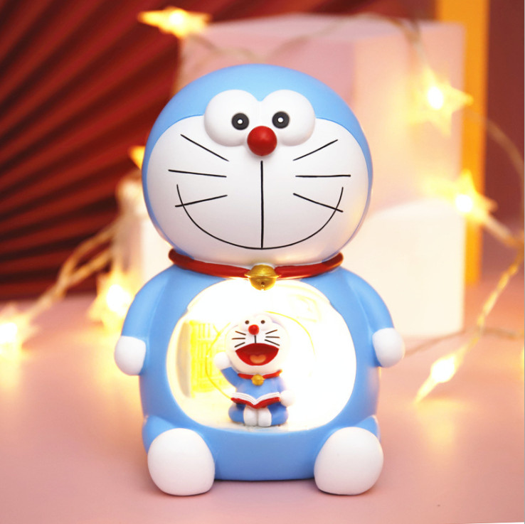 Đèn ngủ DORAEMON  Đèn Led Trang Trí Phòng Ngủ Phòng Khách Siêu Dễ Thương cho bé