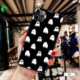 Ốp điện thoại IPhone11 Pro MAX Pro 11 XS MAX XR X 7 8 6 IPhone6s Ghost Doodle Caisng Soft Case