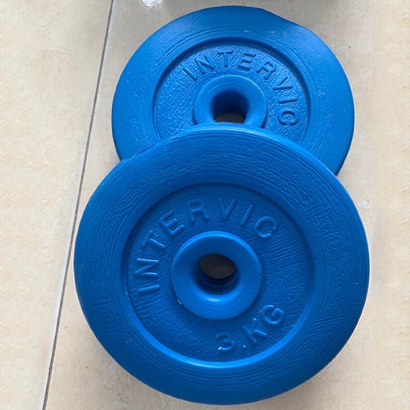 Tạ bánh nhựa 5kg hàng loại 1