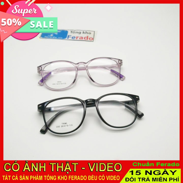 Gọng kính nhựa mắt cận vuông Hàn Quốc