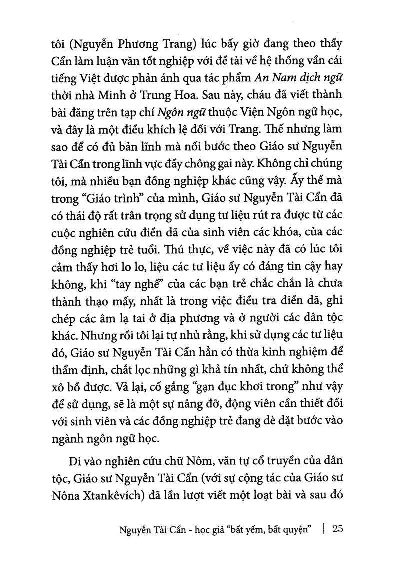 Sách Nguyễn Tài Cẩn Học Giả Bất Yếm Bất Quyện