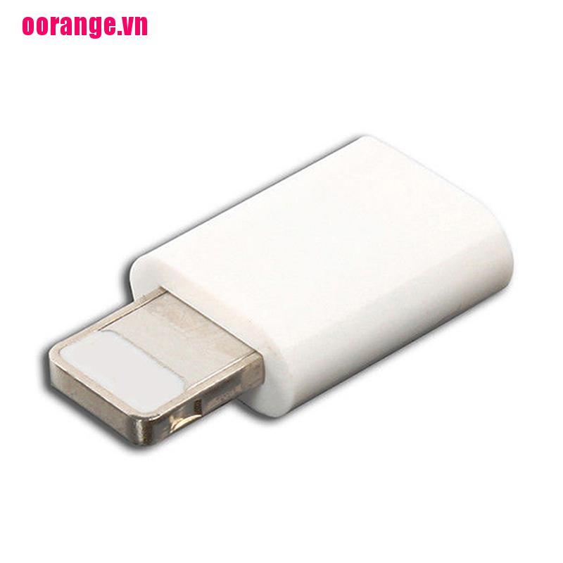 Đầu Chuyển Đổi Từ Cổng Cắm Iphone Sang Cổng Micro Usb