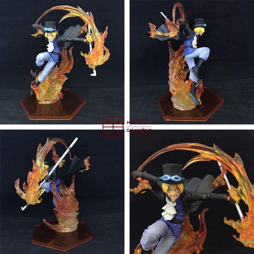 Mô hình One Piece Sabo Fzero siêu đẹp cao 18cm , trạng thái chiến đấu , figure mô hình one piece , mô hình giá xưởng