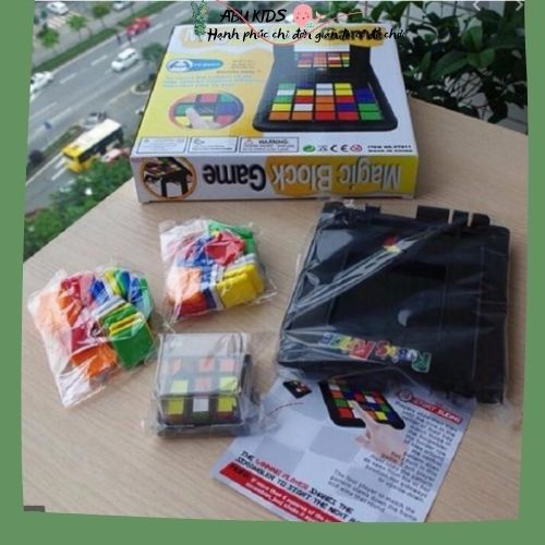 Đồ chơi cho bé RUBIK đối kháng - RUBIK Magic Block Game Đồ chơi trẻ em thông minh 4 chủ đề