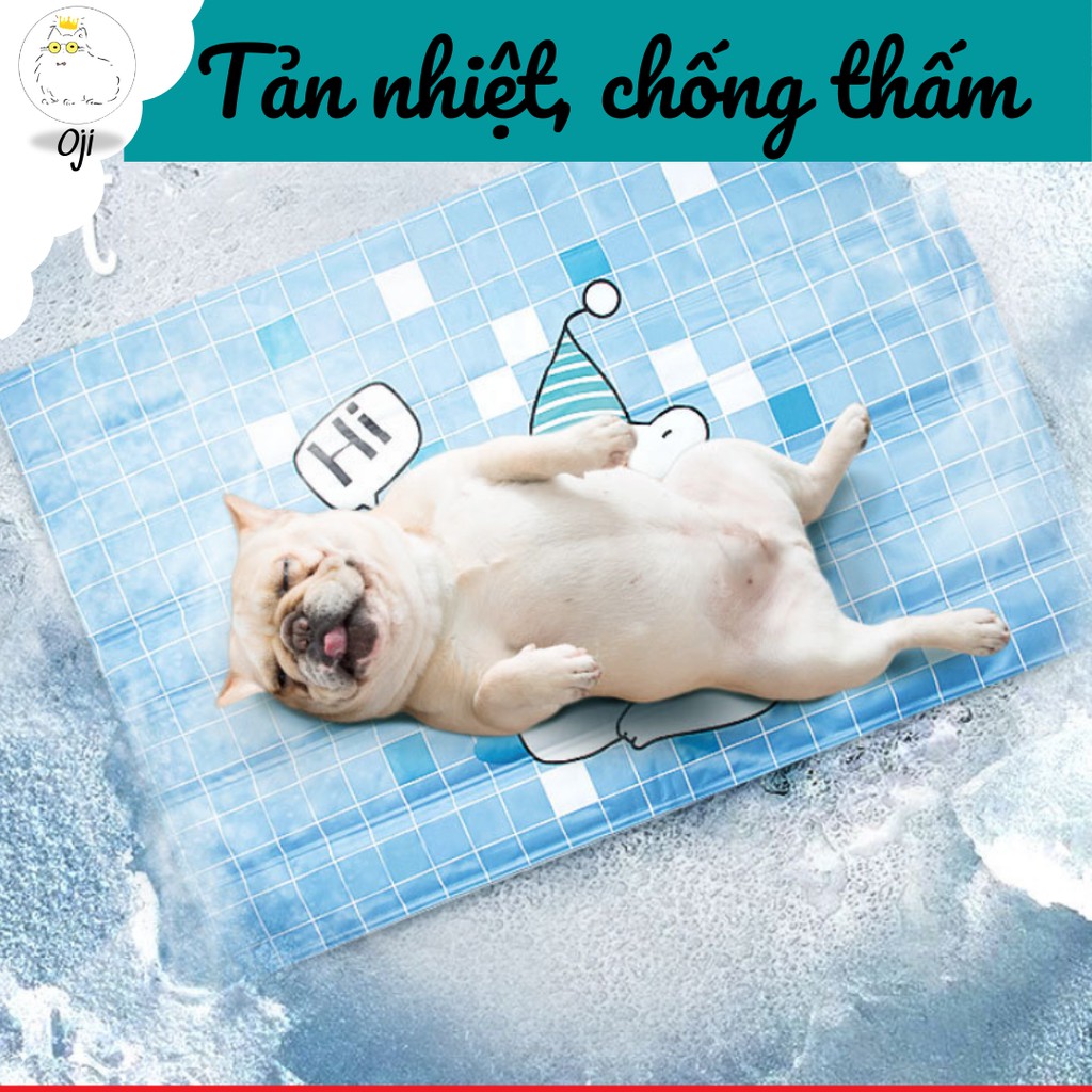 Đệm gel thảm nước làm mát chó mèo, Tránh sốc nhiệt, giải pháp cho mùa hè oi bức