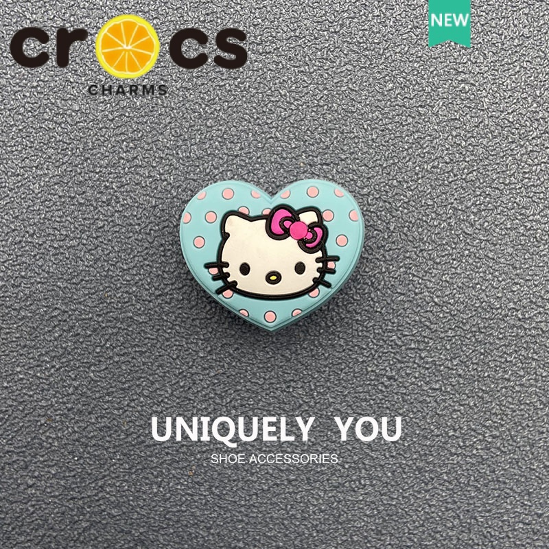 Crocs Móc Khóa Hình Mèo Hoạt Hình Dễ Thương Trang Trí Giày crocs