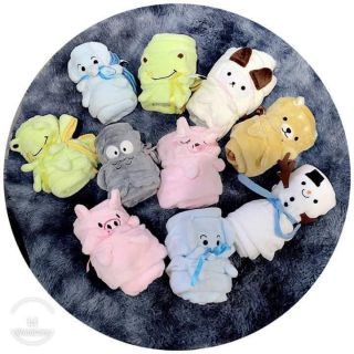 CHĂN LÔNG MỀM MỊN HÌNH THÚ CHO BÉ