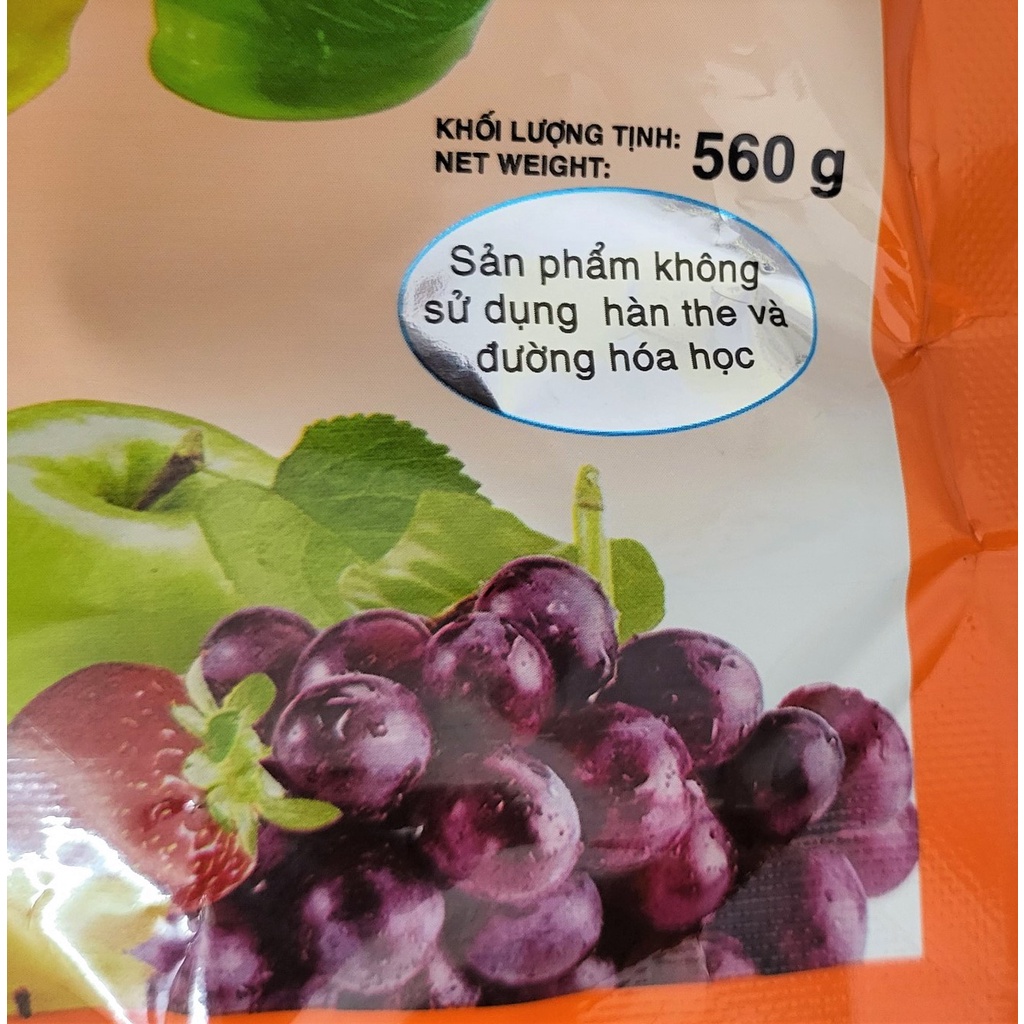 [Túi 560g – MÀU NGẪU NHIÊN ] BỘT THẠCH RAU CÂU PHA SẴN Konnyaku [VN] 3K High Fibre Jelly Powder (rc3k)