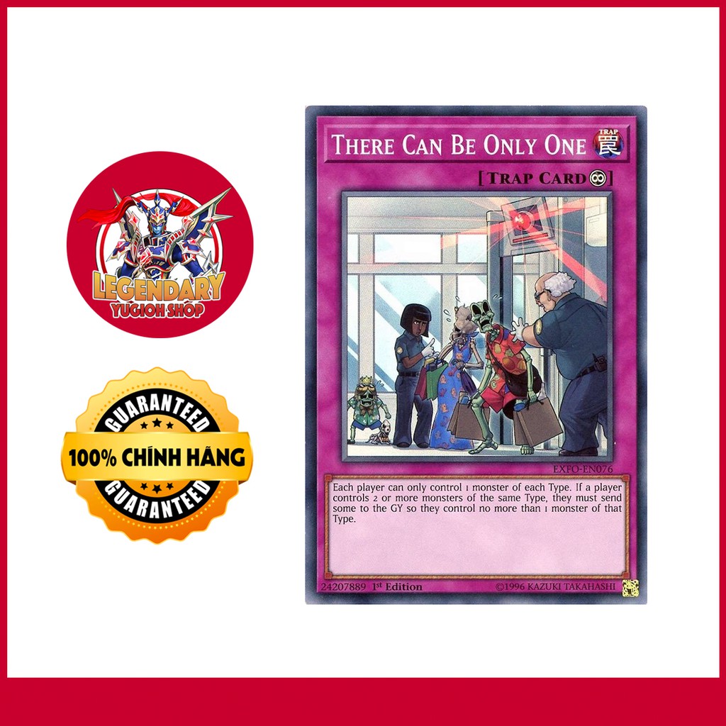 There Can Be Only One - TCBOO