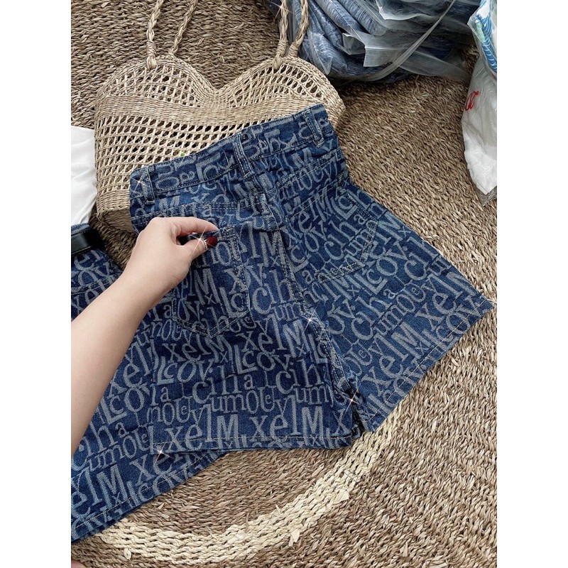 QUẦN GIẢ VÁY JEAN HOẠ TIẾT | WebRaoVat - webraovat.net.vn