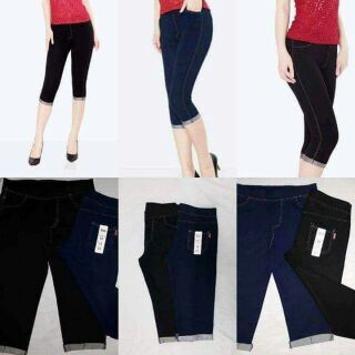 Quần legging giả jean ngố