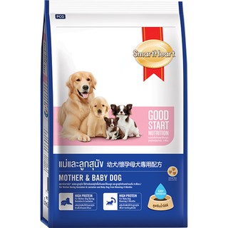 THỨC ĂN CHO CHÓ MẸ MANG THAI, CHO CON BÚ VÀ CHÓ CON - SMARTHEART MOTHER & BABY DOG 15kg