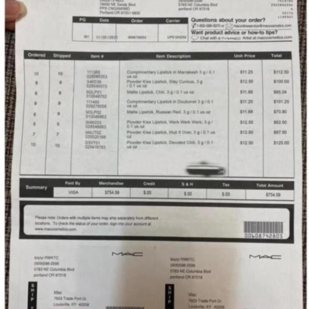 Son MAC Powder Kiss Màu 303 Style Shocked – Đỏ Cam