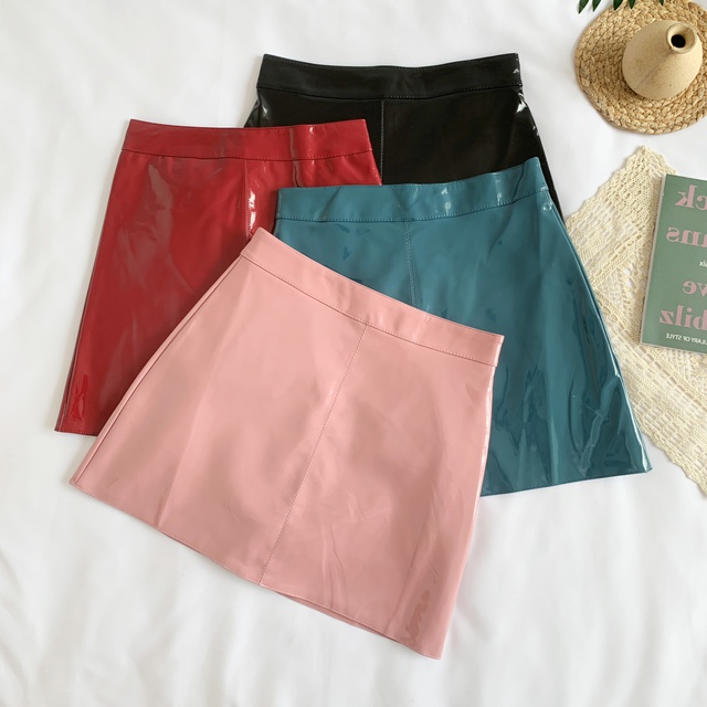 CHÂN VÁY DA BÓNG TRƠN MS12286