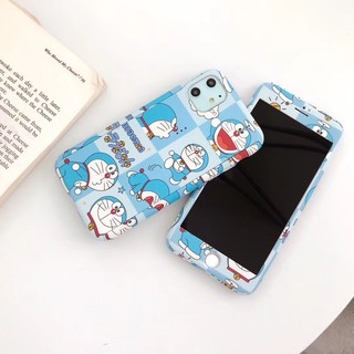Ốp Điện Thoại Chống Sốc Bảo Vệ 360 Độ In Hình Doraemon Dễ Thương Cho iphone 11PROMAX XSAMX XR 6S 7 8PLUS
