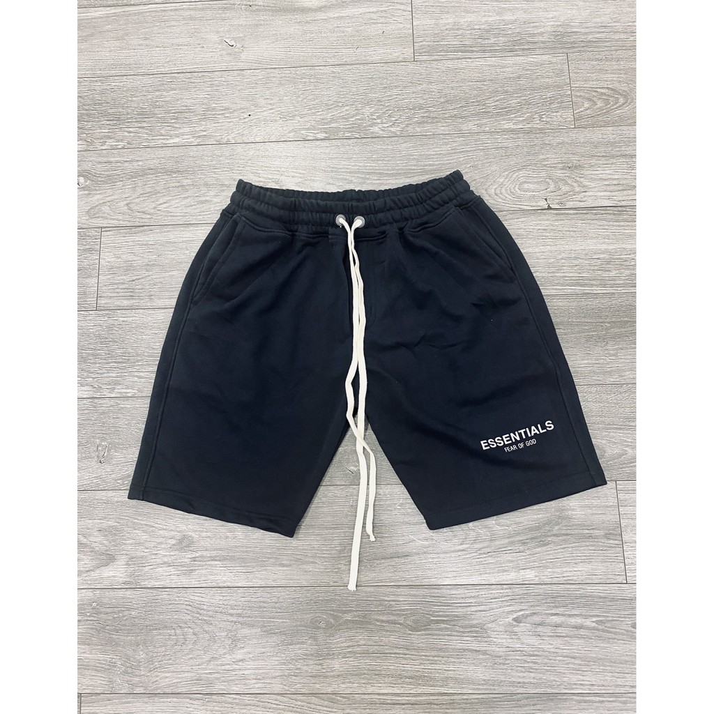 QUẦN SHORT THUN ĐÙI STREETWEAR ESSENTIAL PHẢN QUANG UNISEX