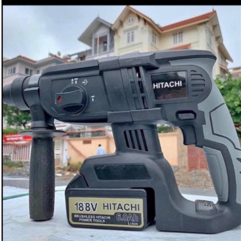 Máy Khoan Bê Tông Dùng Pin HITACHI 199V 3 Chức Năng Khoan Đục Khoan Bê Tông Hàng Cao Cấp