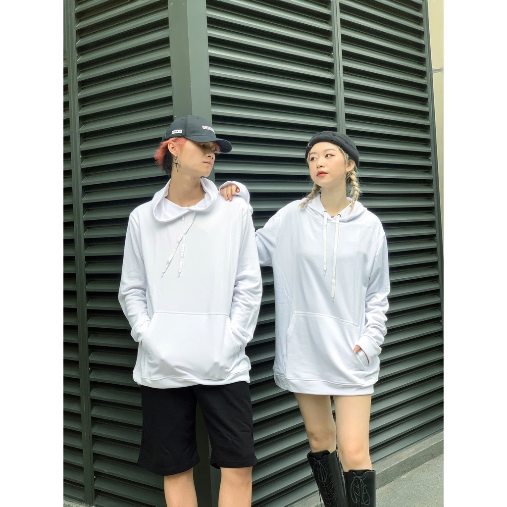 Áo nỉ Hoodie basic trơn Boiz shop , áo nỉ bông hoodie unisex nam nữ | BigBuy360 - bigbuy360.vn