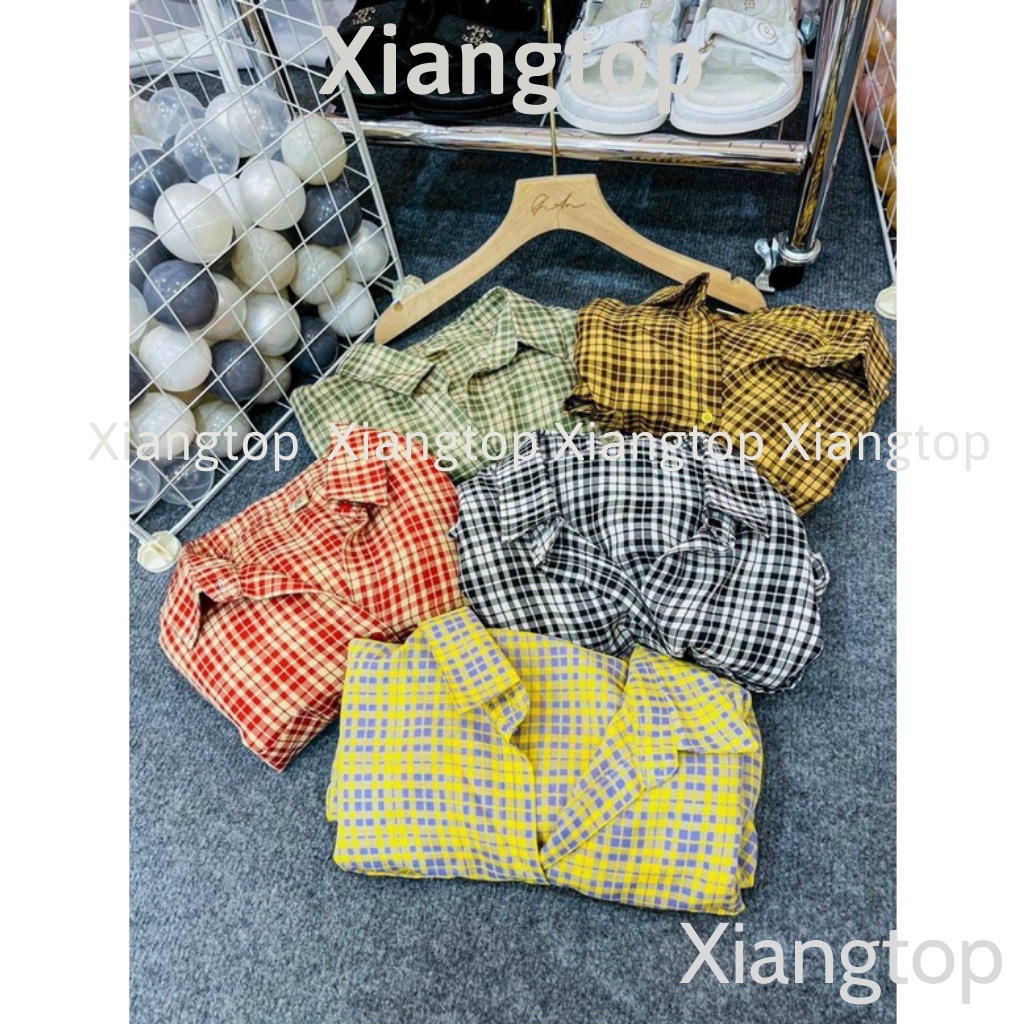 Áo sơ mi kẻ nhỏ nhiều màu hàng đẹp HA0001 aosomicongsothietke