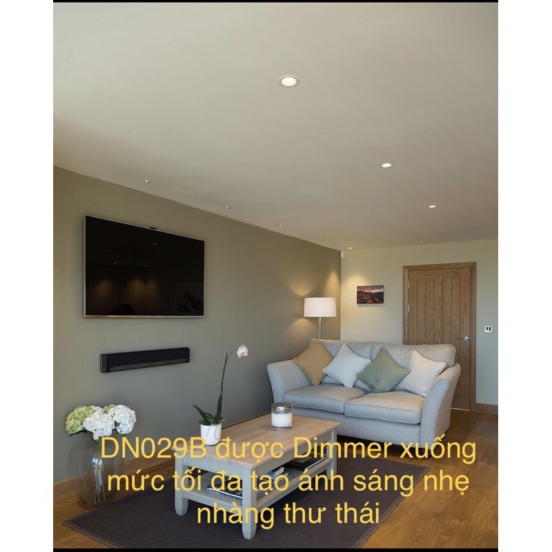 Đèn Led âm trần ba chế độ màu và điều chỉnh được ánh sáng - Dimmable DN029B |Philips chính hãng|