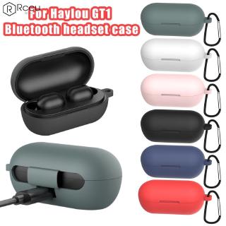 Vỏ bảo vệ hộp sạc tai nghe bằng silicone cho Haylou GT1 TWS