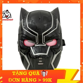 Đồ Chơi Mặt Nạ Báo Đen - Mặt Nạ Black Panther Có Đèn Phát Sáng Xanh, Nhựa Cao Cấp, Siêu Ngầu Dành Cho Bé - SUMOSHOP68