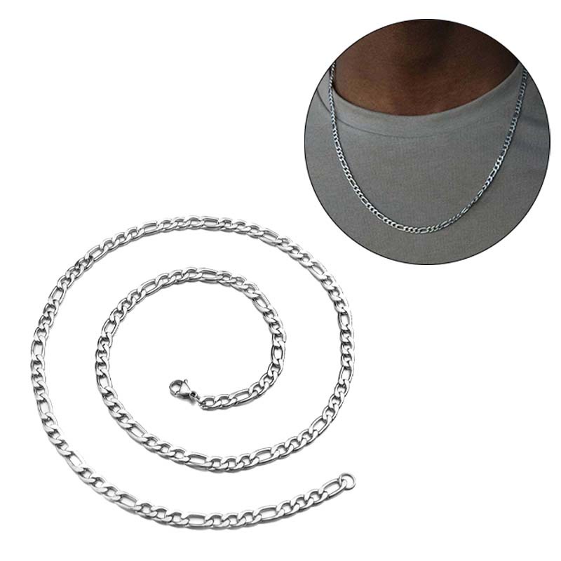 Vòng cổ Bằng Thép Không Gỉ Cho Nam