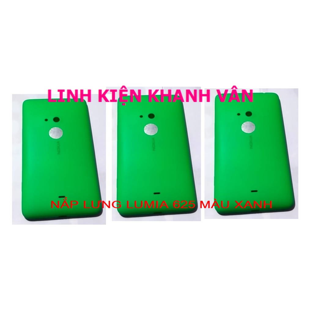 NẮP LƯNG LUMIA 625 MÀU XANH