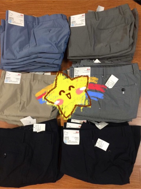 Quần ngố nam uniqlo auth