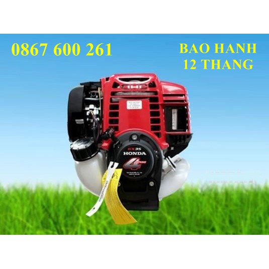 HOT! Đầu động cơ máy cắt cỏ chạy xăng HONDA THÁI LAN T-GX35 - Động cơ máy xạc cỏ, máy xạ phân công nghệ Nhật Bản