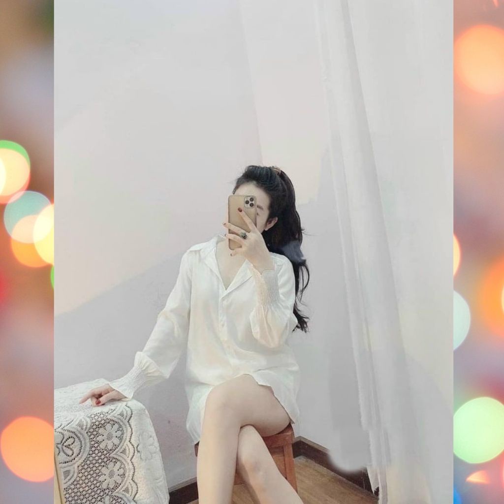 áo sơ mi tay chun bèo cực hot | BigBuy360 - bigbuy360.vn