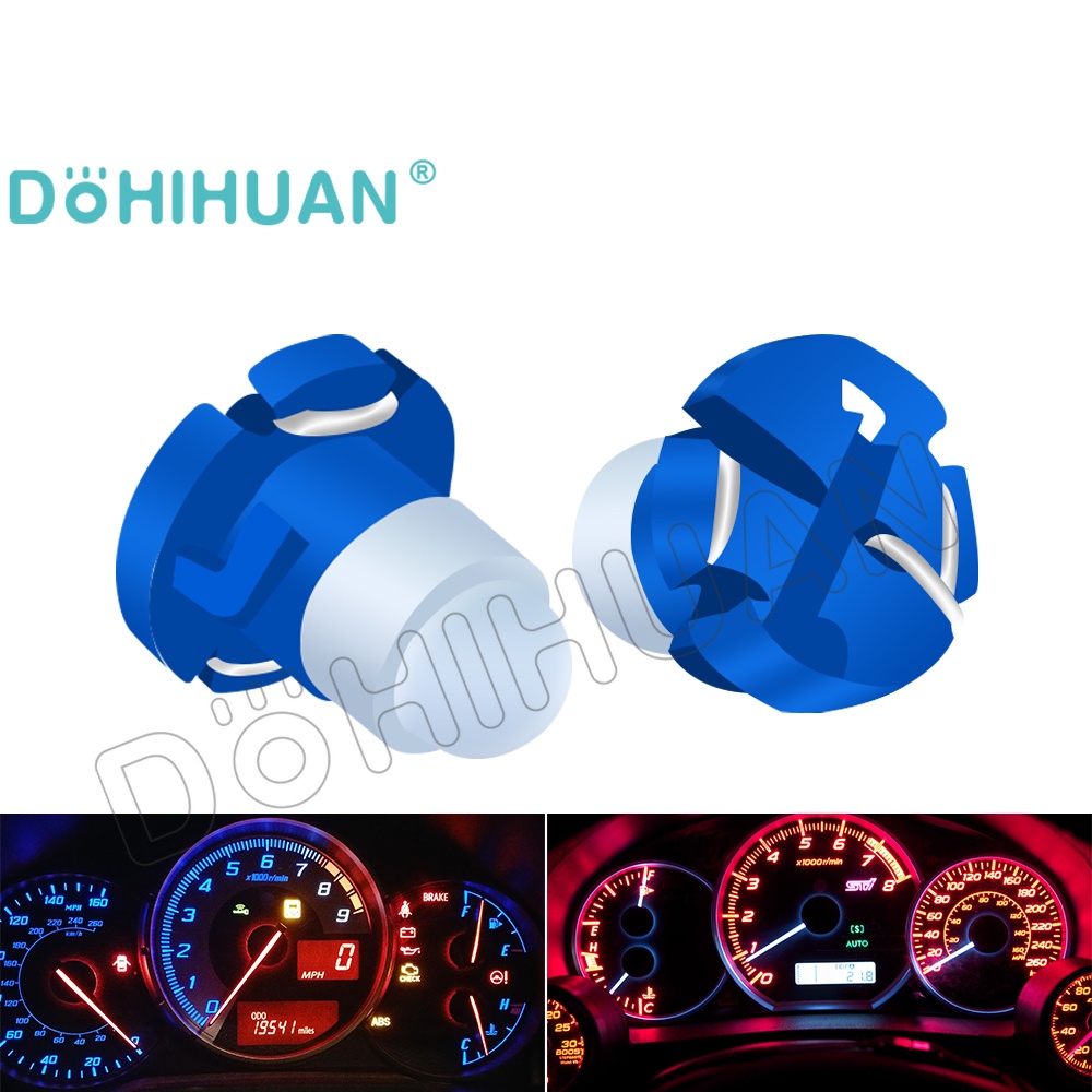 DOHIHUAN Bóng Đèn LED T3 T4.2 T4.7 Cảnh Báo Tín Hiệu Hình Hạt Đậu Phộng Chất Lượng Cao Cho Xe Hơi