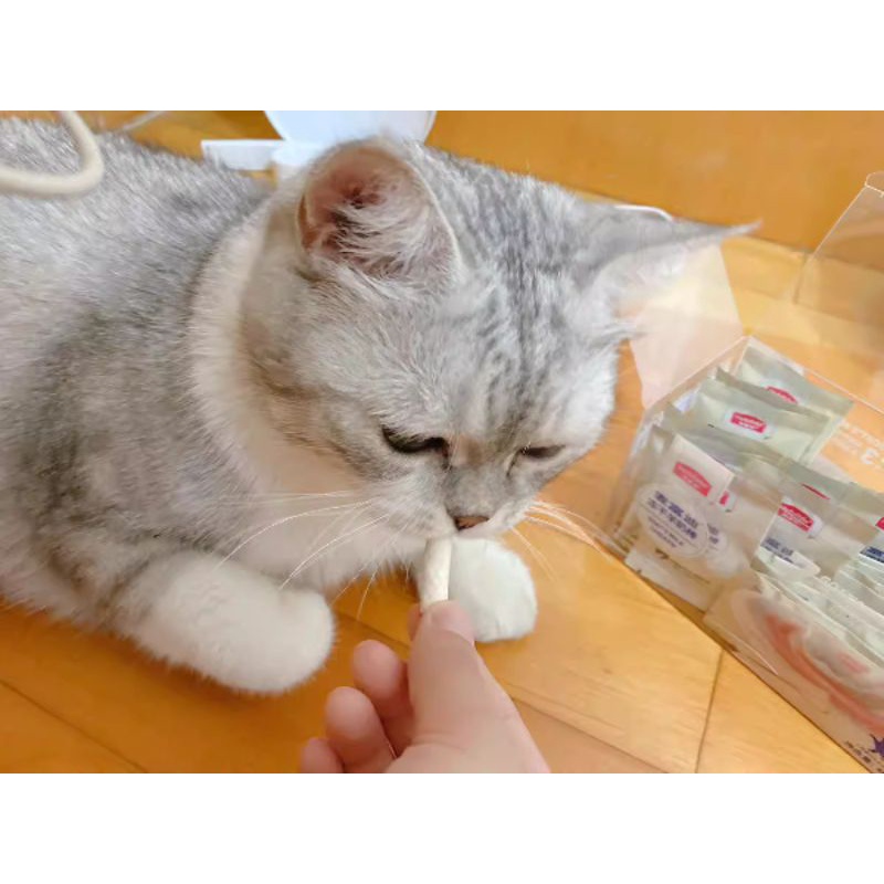 Snack Phô Mai Que Sữa Dê Myfoodie Sấy Khô Cho Mèo - Gói 3 Que