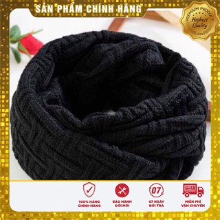 Khăn Len Ống Họa Tiết Hàn Quốc.