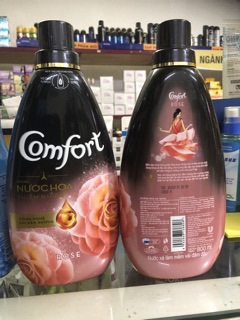 Nước xả Comfort nước hoa Rose 800ml
