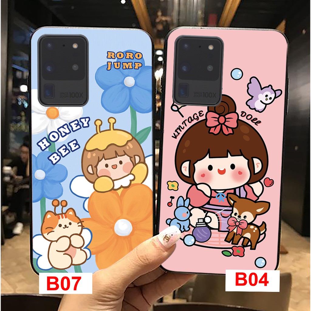 [FREESHIP]ỐP LƯNG SAMSUNG S20/S20 PLUS/S20 ULTRA IN HÌNH BÉ GÁI TÓC NGẮN