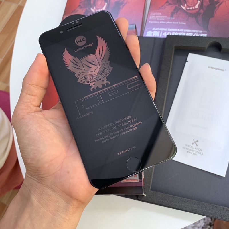 cường lực iphone chống nhìn trộm chính hãng kingkong