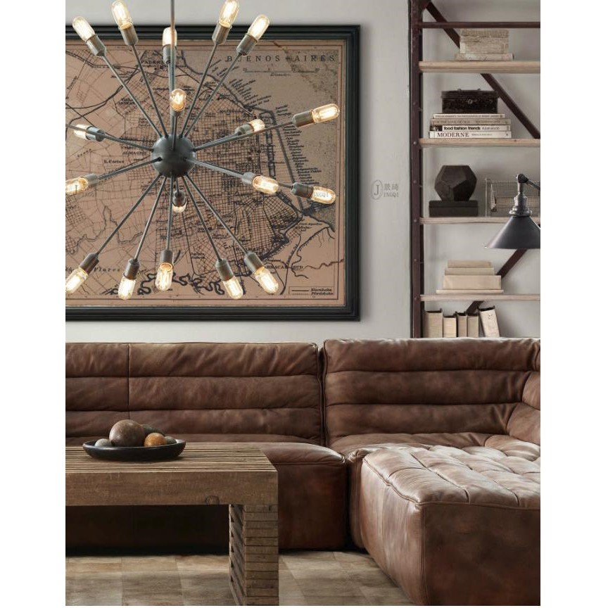 Đèn thả nhện 18 đui ( Chưa bóng )