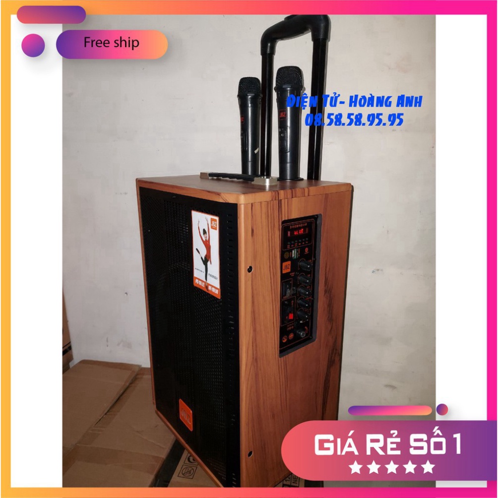 Loa kéo Jbz J8 + 2 micro không dây(J6 - J7 - J9 ... mẫu mới 3