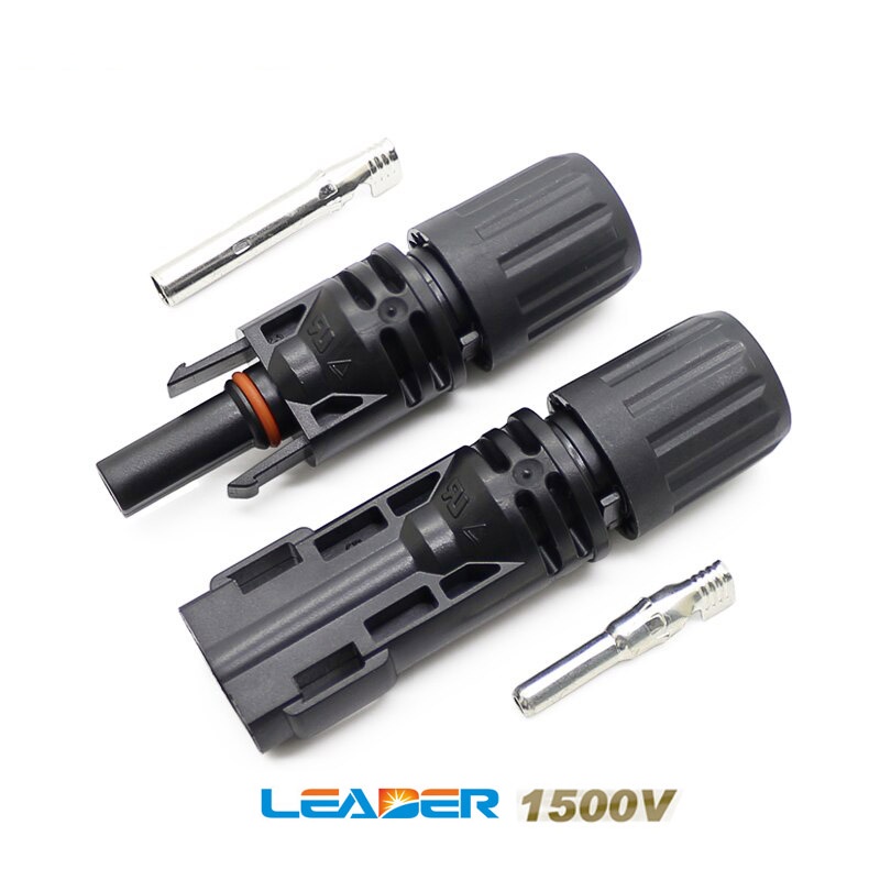 Bộ đầu nối - Jack MC4 Leader 1500V dùng trong hệ thống điện mặt trời