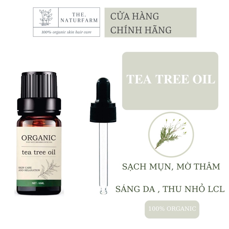 Tinh dầu tràm trà ( Tea Tree Oil ) nguyên chất Organic