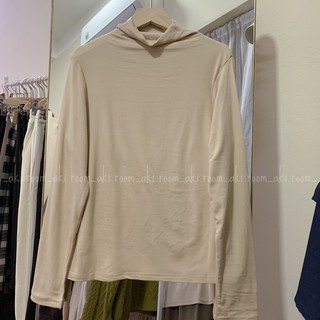 Áo thun lạnh trơn cổ leo basic có lớp lót bông mỏng