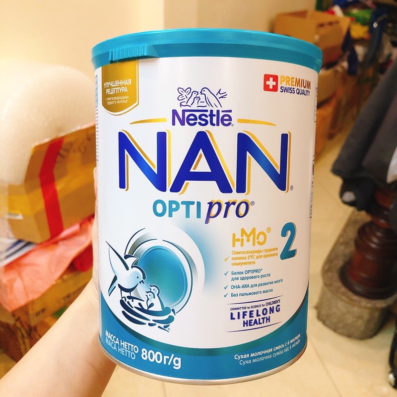 Sữa Nan OPTIPRO 1-2-3-4 800gram