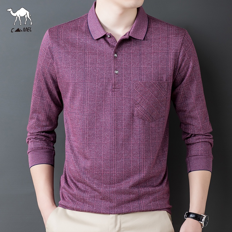 MỚI Áo polo nam tay dài thời trang