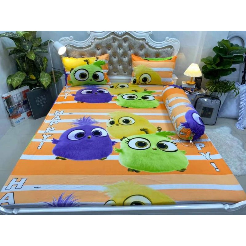 drap bộ thun Hàn Quốc siêu sang,SIZE 1M8 nệm dưới 11cm