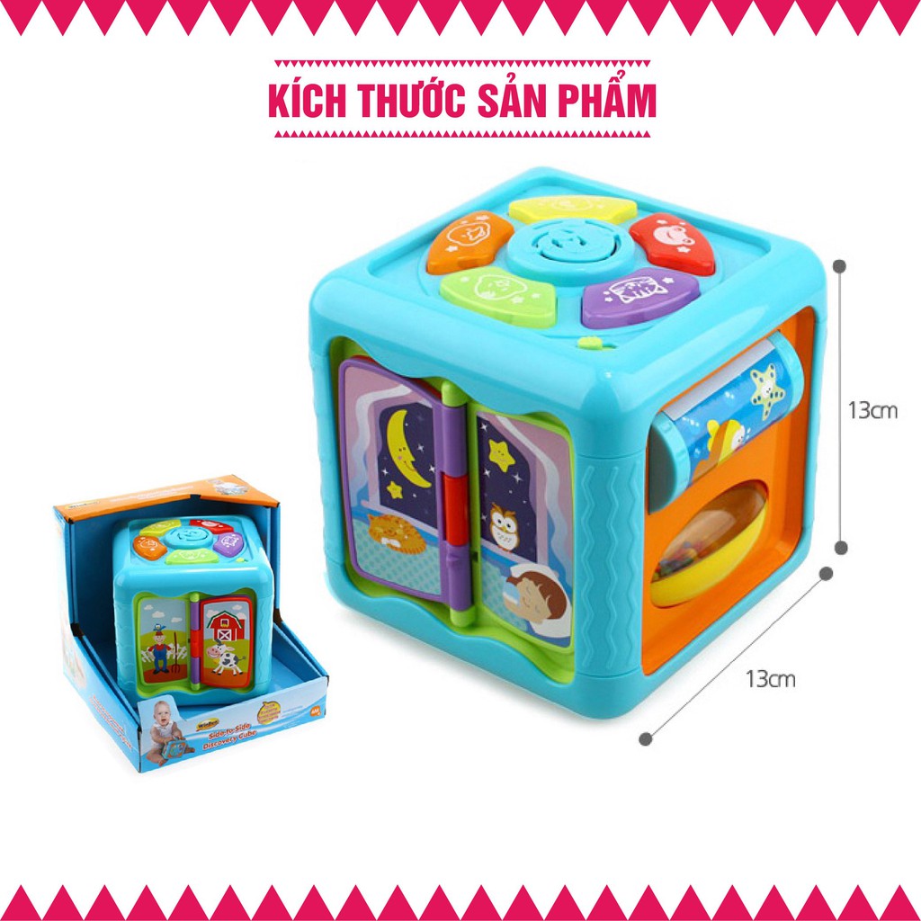 Hộp đồ chơi phát nhạc Winfun 0715 phát triển tư duy toàn diện cho bé