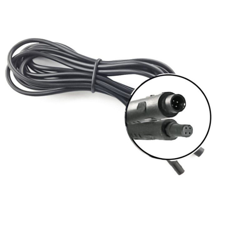 Dây nguồn 4 chân kết nối camera hành trình và camera lùi dài 5m